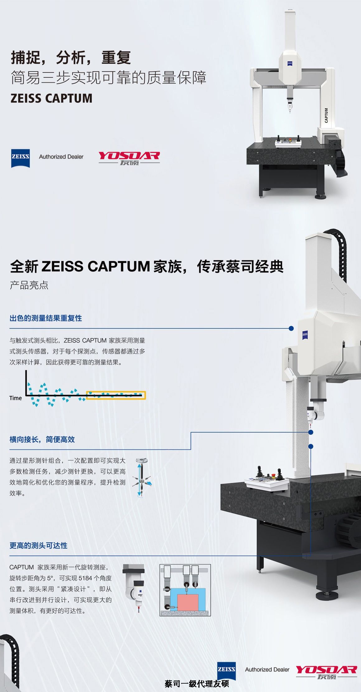 衢州蔡司三坐标CAPTUM